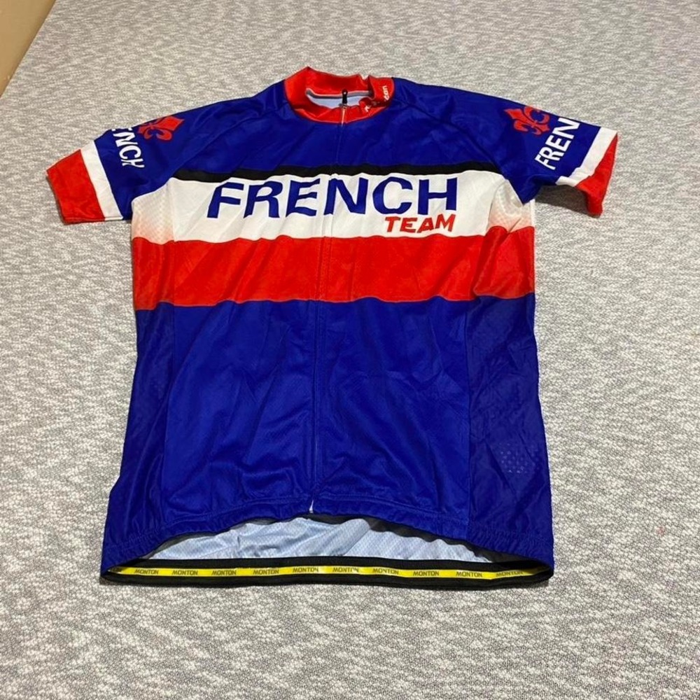 Monton Evo Cycling Jersey Colorful Jersey Men Xxl Women Xl. Sku-A255
